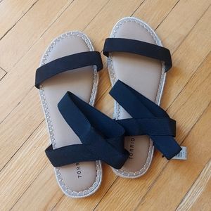 NWT strapped sandals